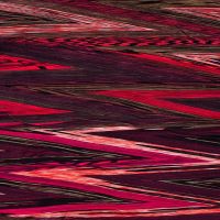 Viscose/EA Heavy Digi Print - Stripes, Fuchsia