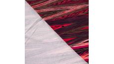 Viscose/EA Heavy Digi Print - Stripes, Fuchsia