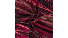 Viscose/EA Heavy Digi Print - Stripes, Fuchsia
