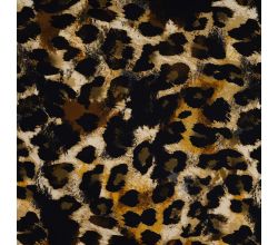 French Terry Digi Print, Khaki