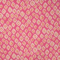 Viscose Chally - Ikat, Fuchsia