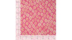 Viscose Chally - Ikat, Fuchsia