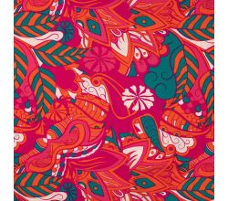 Viscose Chally - Fuchsia