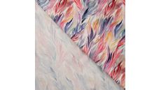 Elegance Linen Rayon Print - Flames Nature
