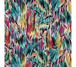 Viscose Crincle, Wild Brush, Fuchsia