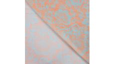 Ibiza Viscose Voile - Flowers, Cognac