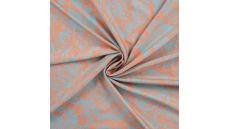 Ibiza Viscose Voile - Flowers, Cognac