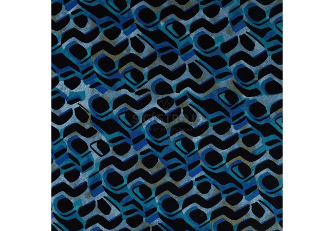 Punta Soft Print - Graphic, Petrol