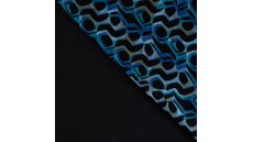 Punta Soft Print - Graphic, Petrol