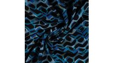 Punta Soft Print - Graphic, Petrol