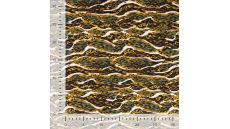 Viscose Twill Print - Leopard, Khaki