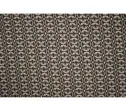 Viscose Twill Print, Small Graphic, Sand
