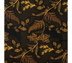 Viscose/Sp Jersey Print, Flowers, Khaki