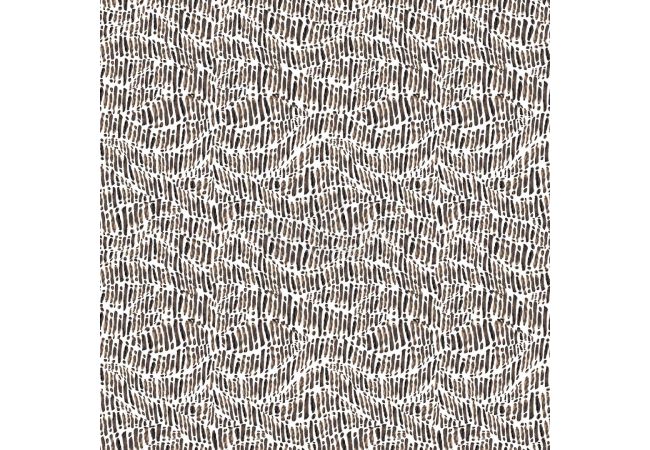 Bengaline Print - Sticks & Stones, Ecru