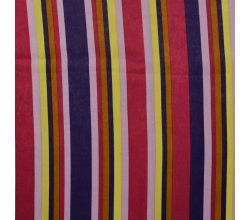 Poly Satin Print, Stripe, Purple