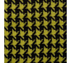 Poly Satin Print, Chicken Feet, Lime