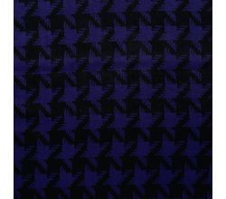 Poly Satin Print, Chicken Feet, Purple