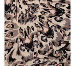 Viscose Crincle, Butterflies, Sand