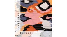 Cotton Voile Lurex - Stains, Denim