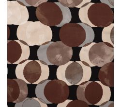 Satin Viscose, Funny Dots, Sand