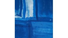 Satin Viscose - Windows, Royal