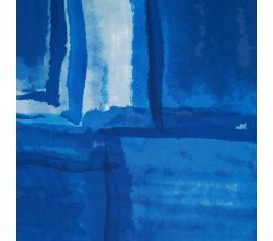 Satin Viscose, Windows, Royal
