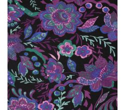 Viscose/EA Jersey Print, Gobelin, Cyclam