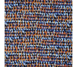 Viscose Twill Print, Minipics, Cognac