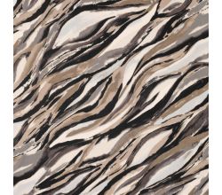 Viscose Twill Print, Waves, Sand