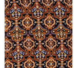 Viscose Twill Print, Damascus, Cognac