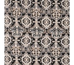 Viscose Twill Print, Damascus, Sand