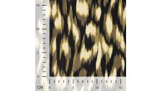 Viscose Stretch Print, Corn, Khaki