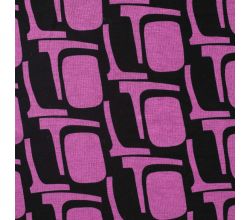 Punta Soft Print, Abstract, Cyclam