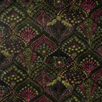 Velour Print - Casablanca, Lime