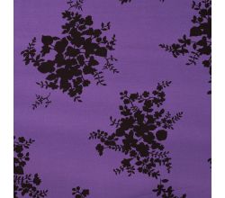 Fine Crepe Print, Purple