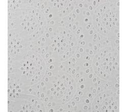 Cotton Embroidery De Luxe, White
