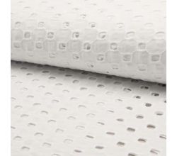 Cotton Embroidery De Luxe, White