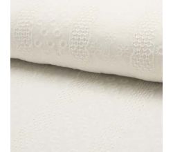 Cotton Embroidery, Ecru