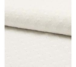Cotton Embroidery, Ecru