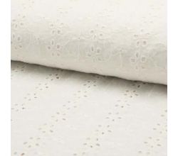 Cotton Embroidery, Ecru