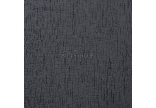 Tkaná bavlněná látka s příměsí lnu - denim