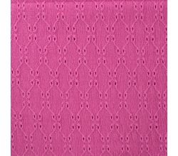Crincle Embroidery, Fuchsia