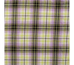Bambino Check, Lime/Lilac