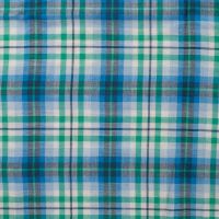 Bambino Check - Emerald Aqua