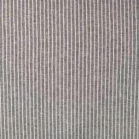 Linnen Cotton Stripe - Stripe, Black