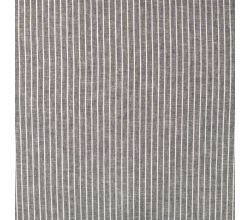 Linnen Cotton Stripe, Stripe, Black