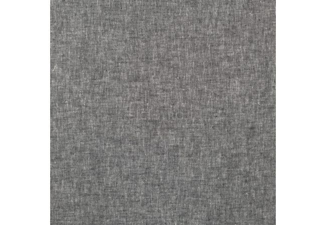 Linen Cotton Uni - Black