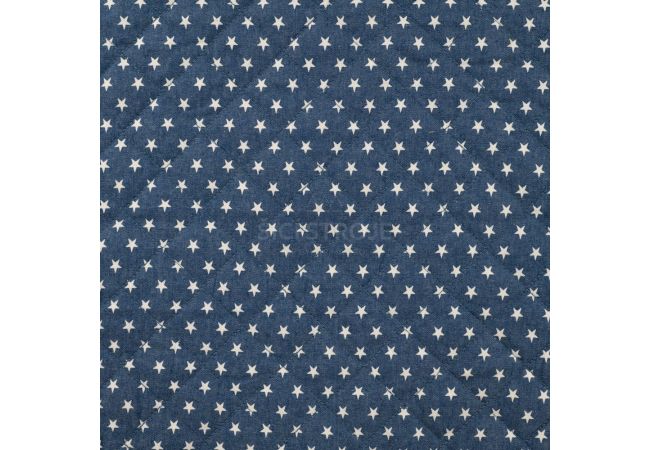 Chambray Print Quilt - Denim