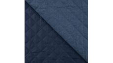 Chambray Uni Quilt - Denim 100% CO