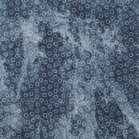 Chambray Tie Dye Print - Denim